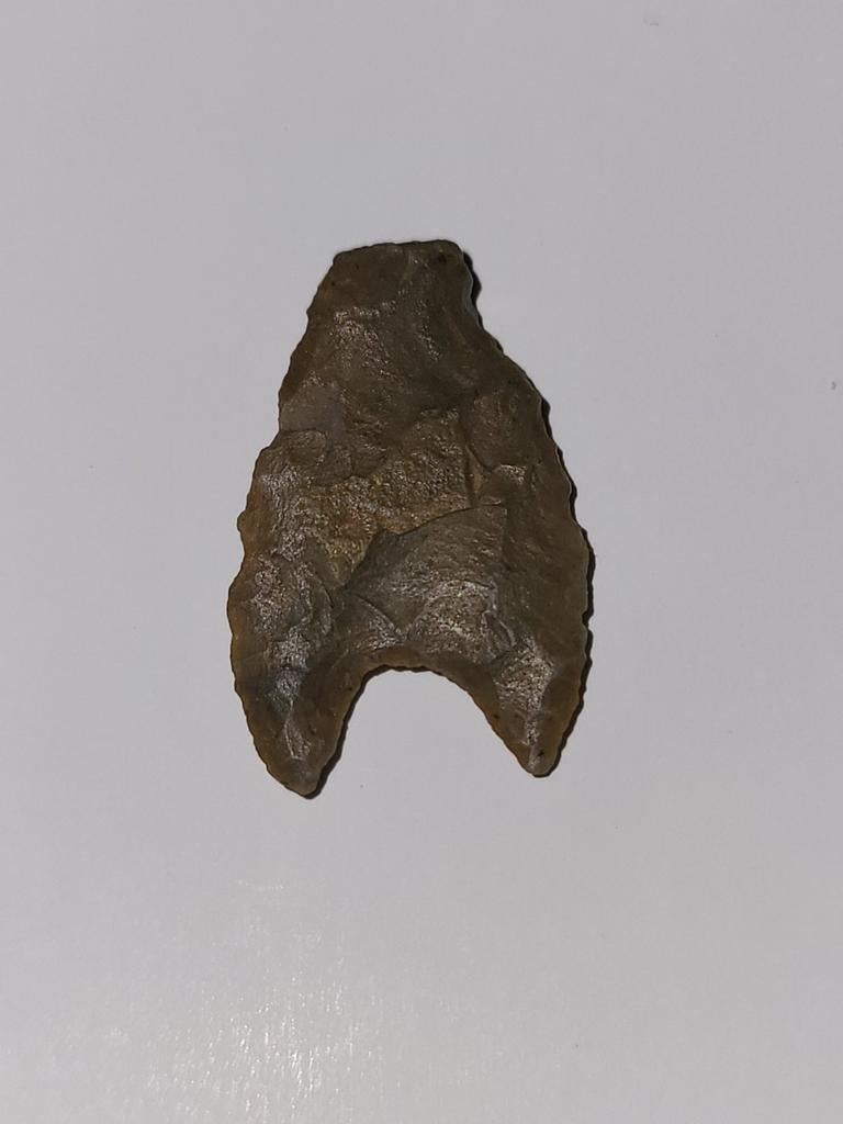 Pointe de flèche en silex, Enlèvement ou Envoi