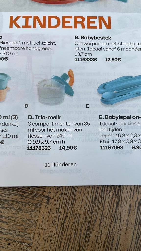Trio-melk tupperware, Tupperware, Fr, Info@tupperware.fr, Nieuw