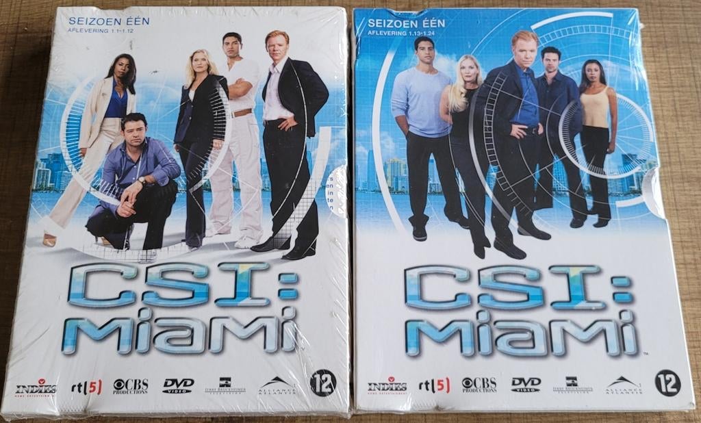 CSI: Miami seizoen 1 (nieuw!), Coffret, Neuf, dans son emballage, À partir de 12 ans, Action et Aventure