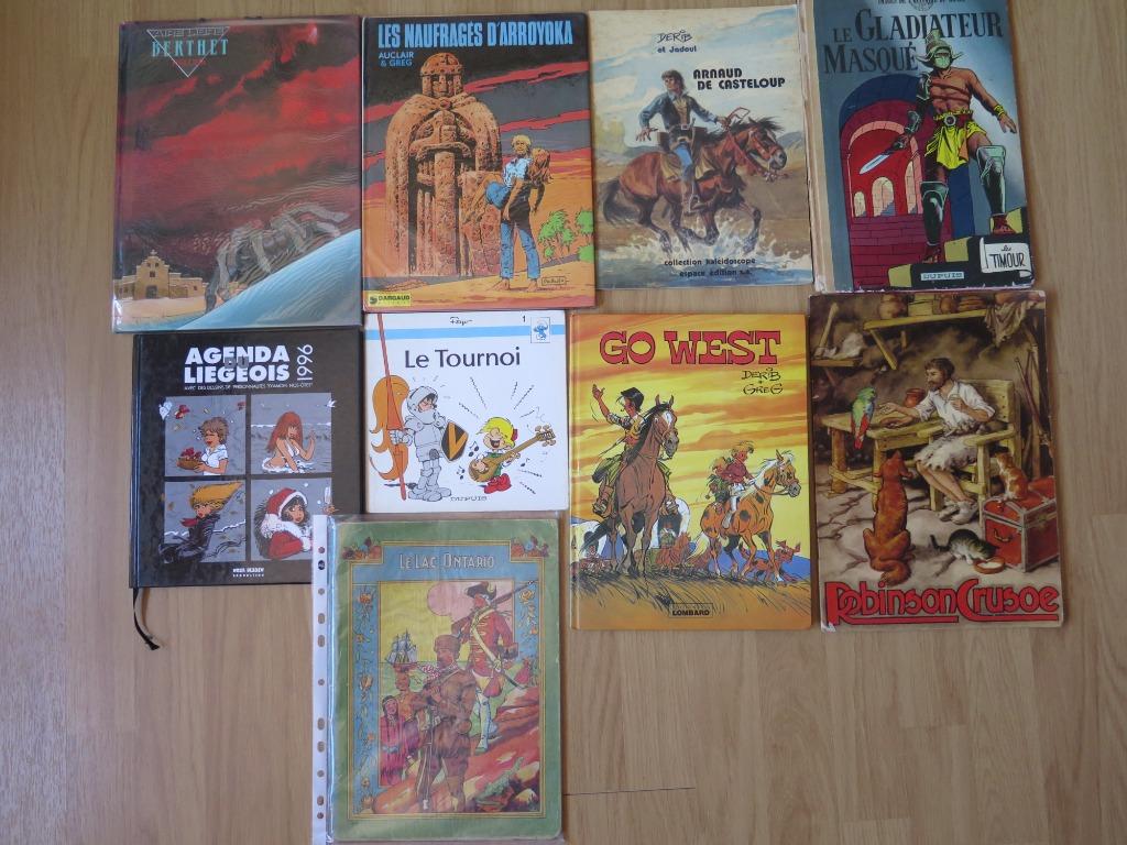 lot de BD, Plusieurs BD, Enlèvement, Utilisé