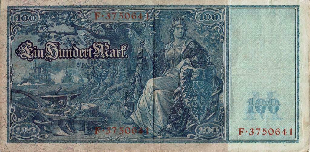 Duits bankbiljet / billet de banque Allemagne, Envoi, Allemagne, Billets en vrac