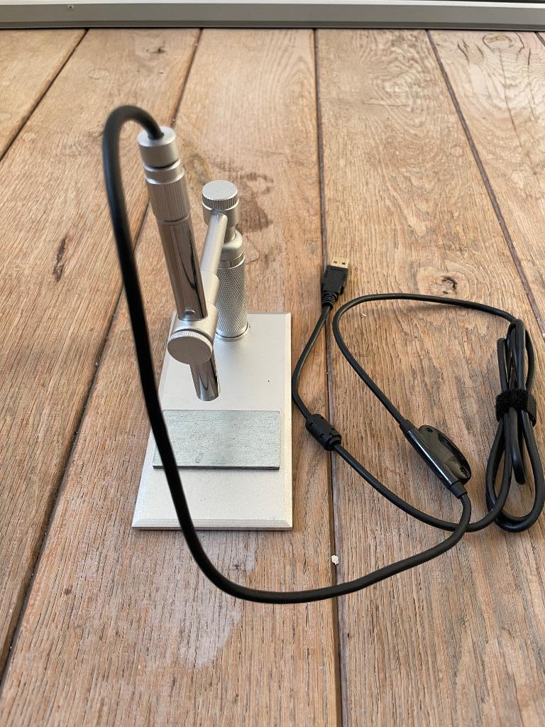 Digitale USB Microscoop, Ophalen of Verzenden, Zo goed als nieuw, Minder dan 400x, Biologische microscoop