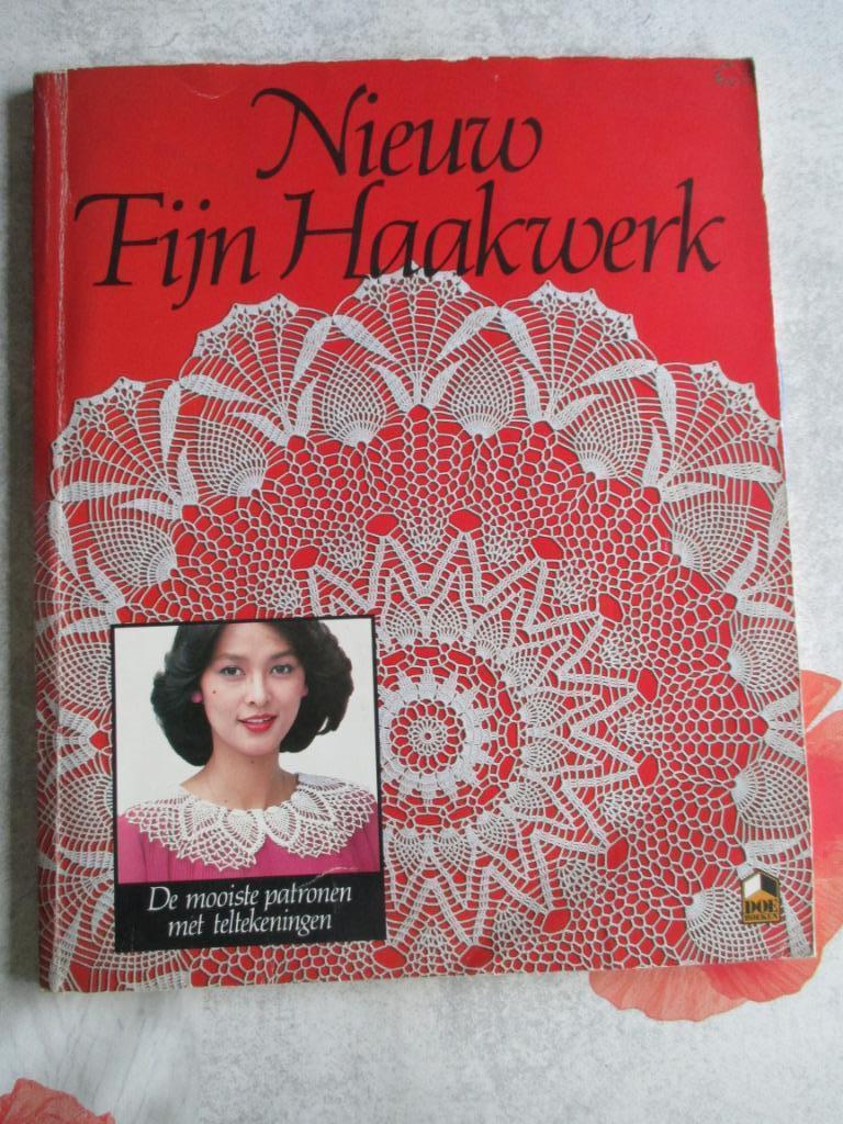 boek fijn haakwerk, Ophalen of Verzenden, Gelezen, Breien en Haken
