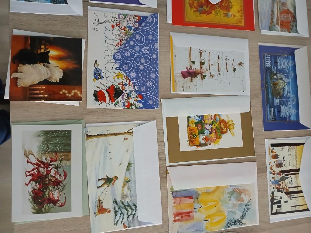 21 cartes de Noël avec couverture (Set 2), Enlèvement ou Envoi, Neuf
