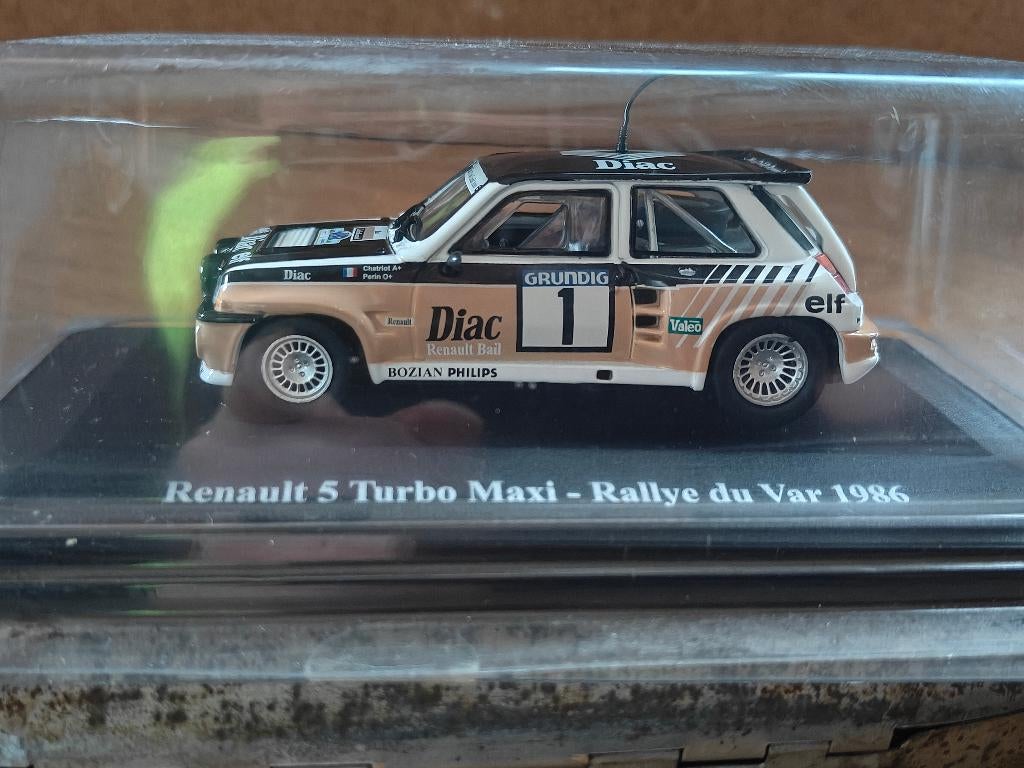 RENAULT 5 TURBO MAXI - RALLYE DU VAR 1986, Ophalen of Verzenden, Nieuw, Auto
