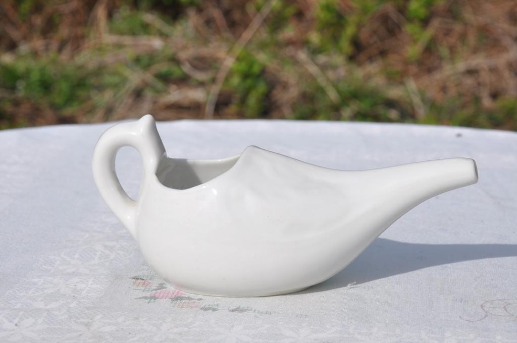 ancien canard de malade en porcelaine modele 5, Antiquités & Art, Enlèvement ou Envoi