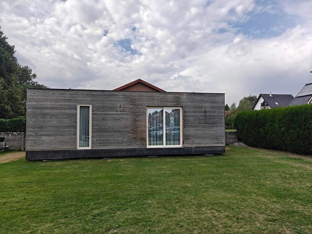 Compacte woonunit/ zorgwoning/ tinyhouse, Enlèvement, Comme neuf, Bois, Autres types