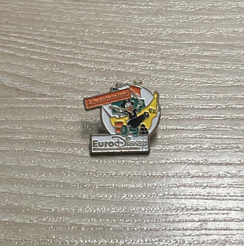 PIN - EURO DISNEY - ADVENTURELAND - DONALD DUCK, Verzenden, Gebruikt, Figuurtje, Speldje of Pin