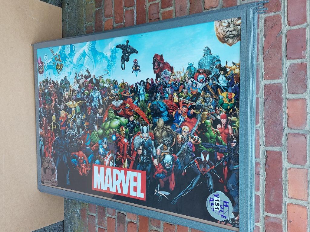 Posters 91cm x 61cm Marvel, DC comics nieuw, Verzamelen, Ophalen, Nieuw, Deurposter of groter, Film en Tv