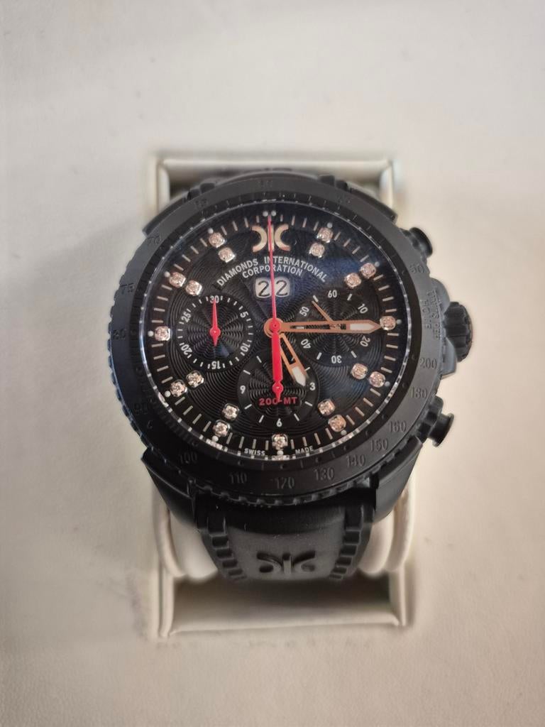 DIC Diamond watch, Polshorloge, Kunststof, Zo goed als nieuw, Ophalen