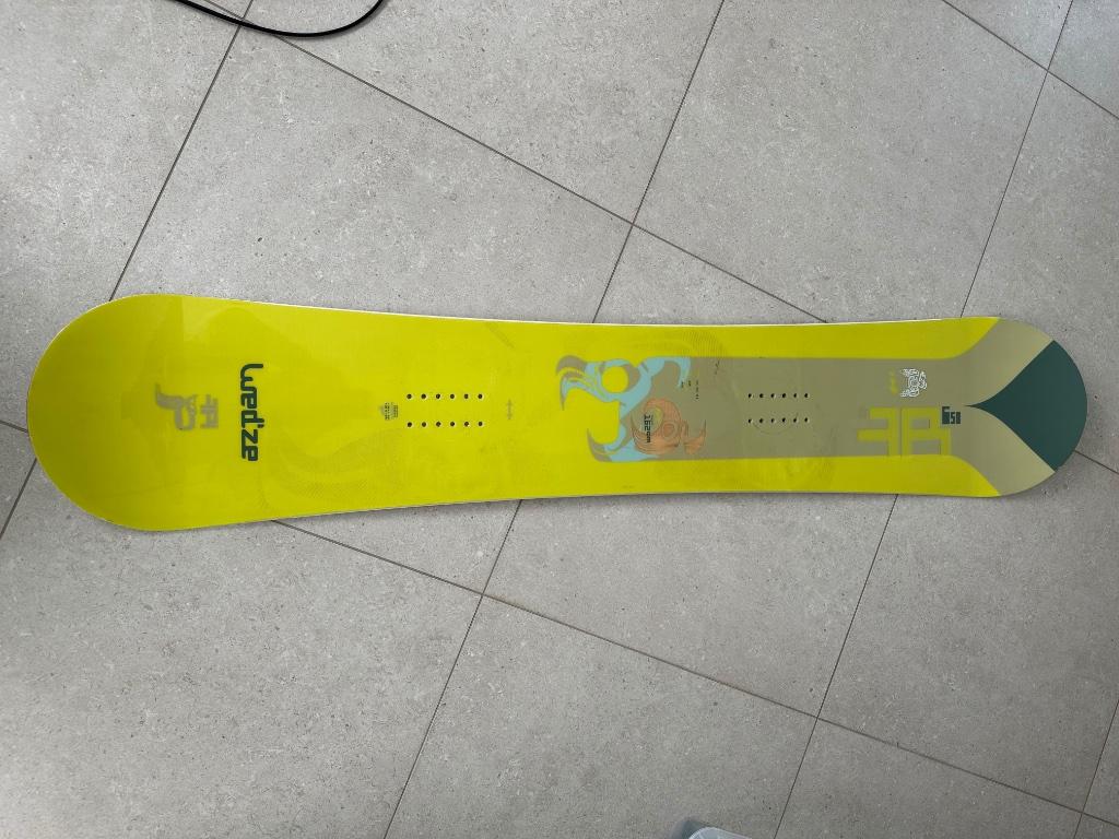 Snowboard wed’ze 162 cm, Enlèvement, Utilisé, Planche