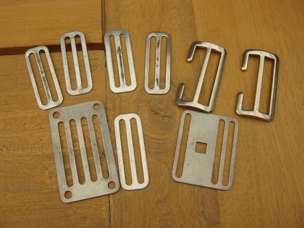 Lot de D-ring Bloqueur boucles de fixation, Enlèvement ou Envoi, Utilisé, Autres types