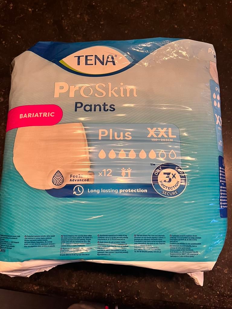 AKTIE Tena Proskin Bariatric plus XXL (kostprijs 50,99), Ophalen, Nieuw