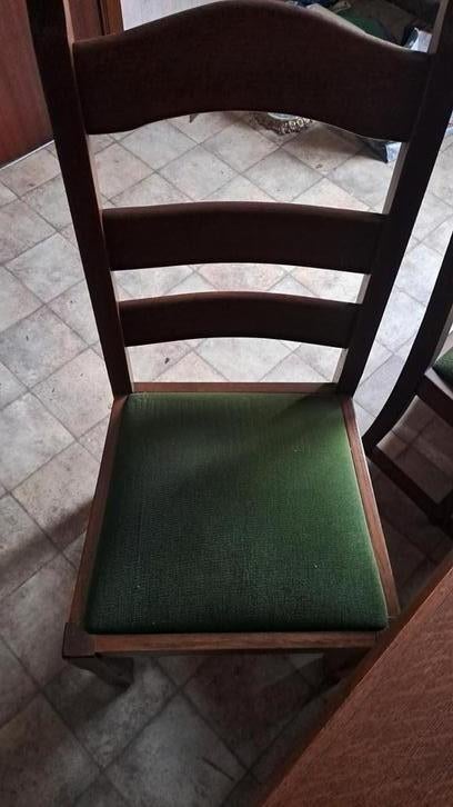 Table avec chaises, Maison & Meubles, Enlèvement, Utilisé