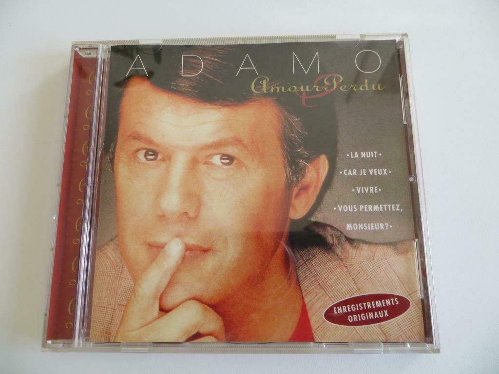 CD Adamo Amour Perdu, Enlèvement ou Envoi, Utilisé