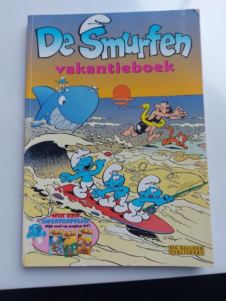 De smurfen strip, Enlèvement ou Envoi