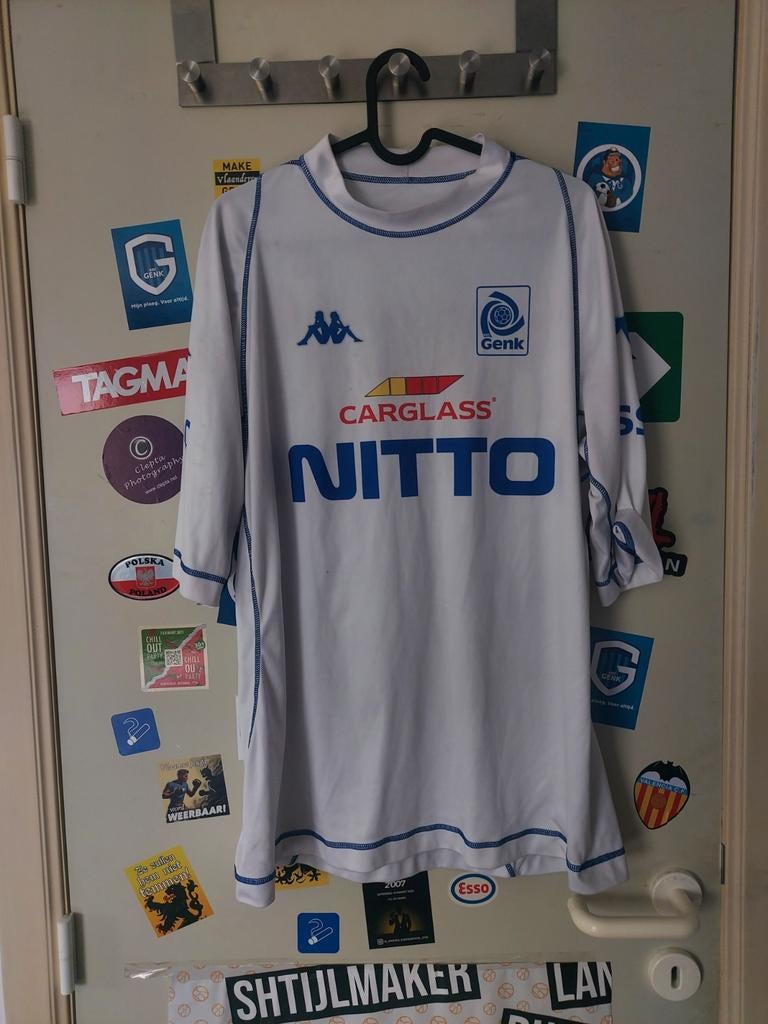 Voetbalshirt Krc Genk 03/04, Maat L, Ophalen of Verzenden
