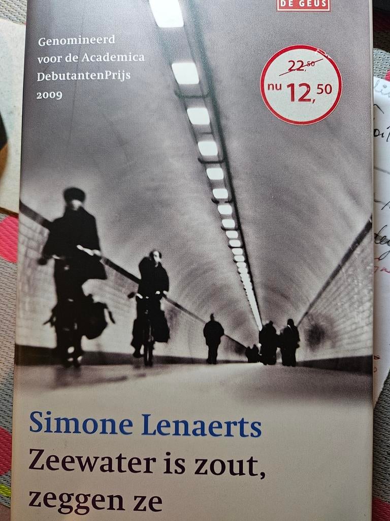 Simone Lenaerts - Het zeewater is zout, zeggen ze, Boeken, Ophalen of Verzenden, Nieuw, Simone Lenaerts