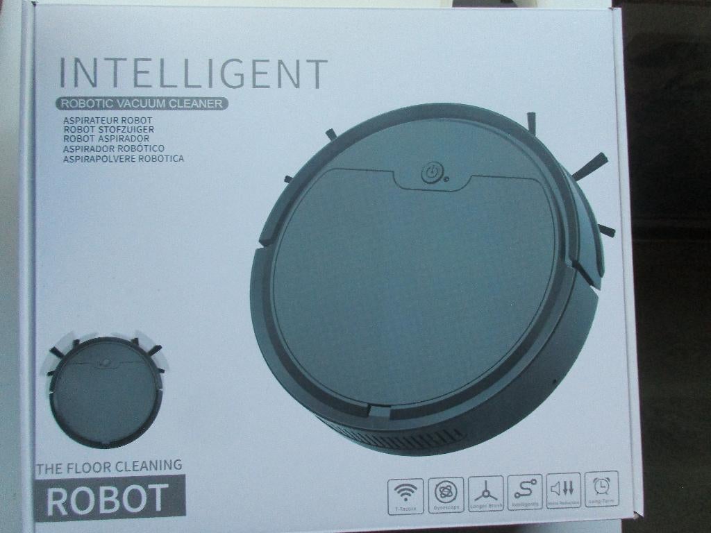 FOUT CADEAU:  (veeg)robotstofzuiger INTELLIGENT, Elektronische apparatuur, Stofzuigers, Ophalen of Verzenden, Nieuw, Robotstofzuiger
