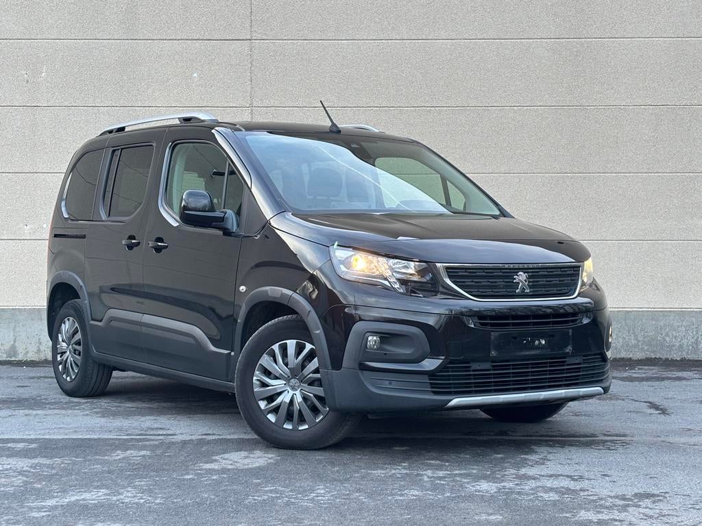 Peugeot Rifter /1.5 Blauwe HDI/Euro 6d ,2019 123.000 KM, Bluetooth, Monovolume, Euro 6, Zwart