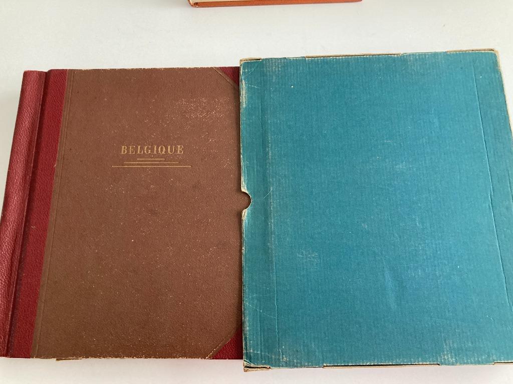 Oude postzegel boek " Belgique " tot 1980, Ophalen of Verzenden, Overig