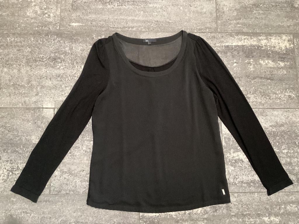 Chemise/chemisier Signe nature 40/42, Signe Nature, Enlèvement ou Envoi, Noir, Taille 42/44 (L)