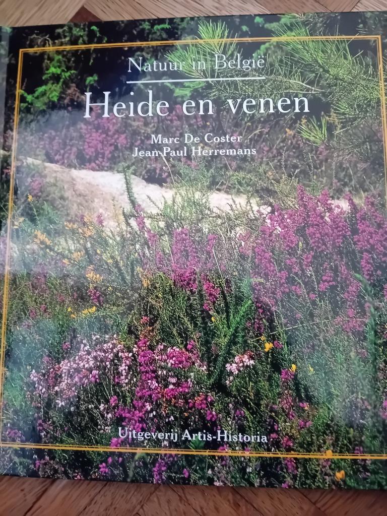 Boek heide en venen marc de coster jean Paul herremans, Boeken, Ophalen of Verzenden
