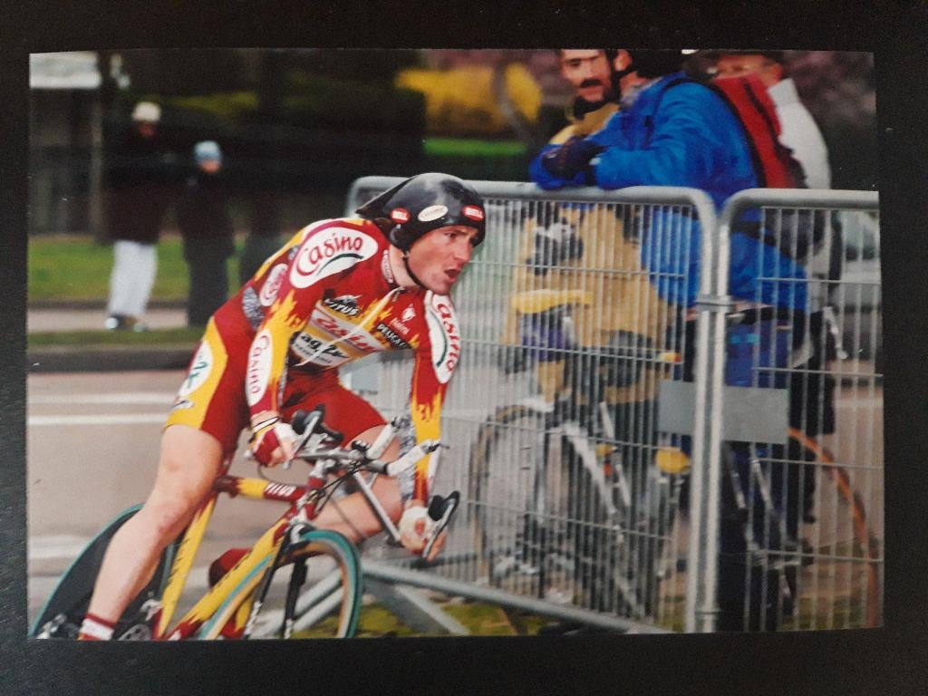 Foto Benoît Salmon - Casino - AG2R (Parijs-Nice 1999), Enlèvement ou Envoi, Neuf, Affiche, Image ou Autocollant