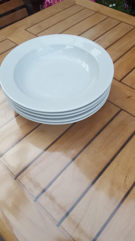 Vaisselle d'hôtellerie, Enlèvement ou Envoi, Comme neuf, Porcelaine, Assiettes(s)
