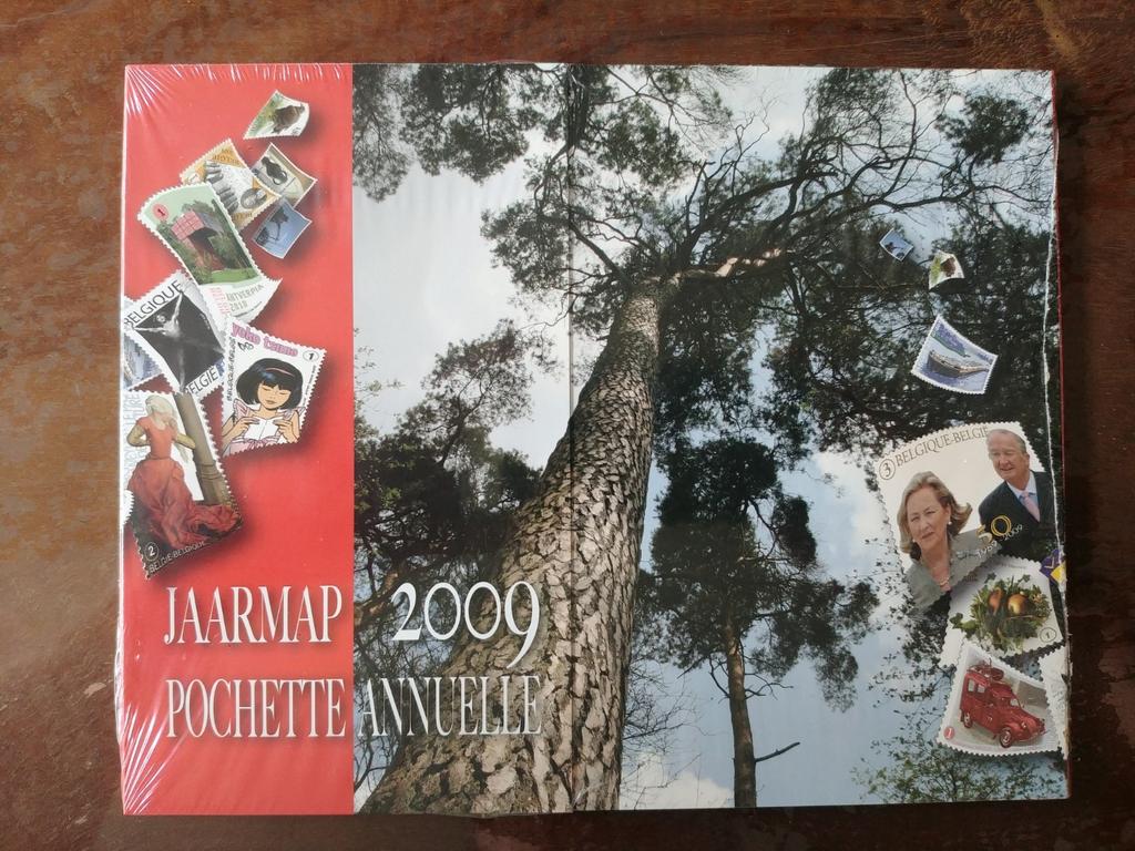 Timbres Belgique pochette annuelle 2009, Timbres & Monnaies