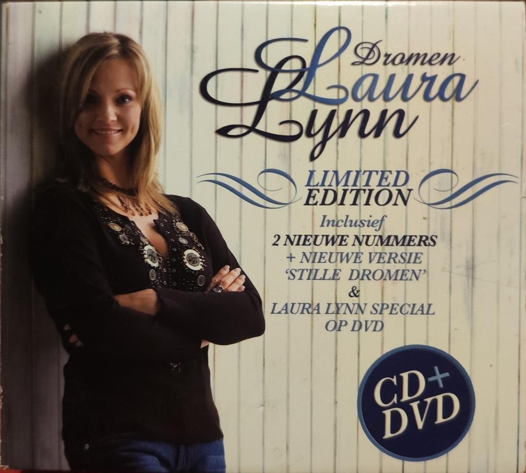 limited edition Laura Lynn Dromen cd + dvd, Ophalen of Verzenden, Gebruikt