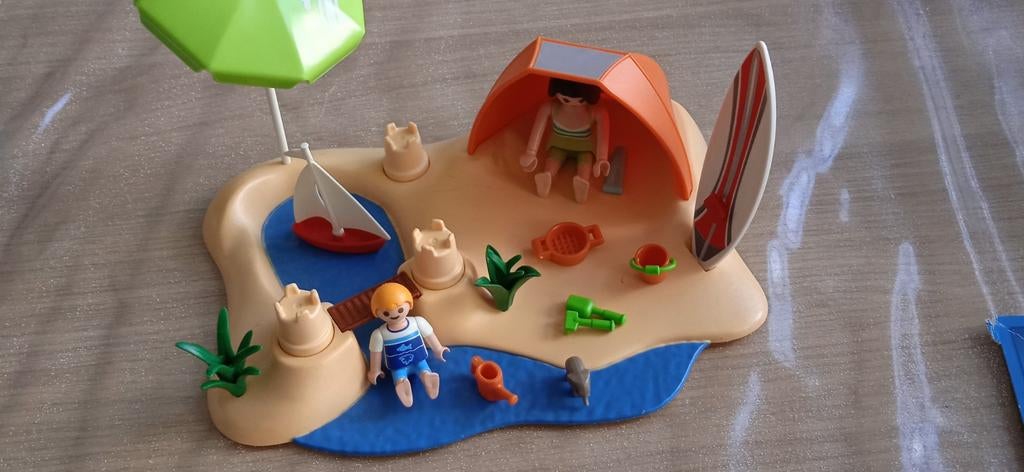 Playmobil 4149 - à la plage, Ophalen of Verzenden, Gebruikt
