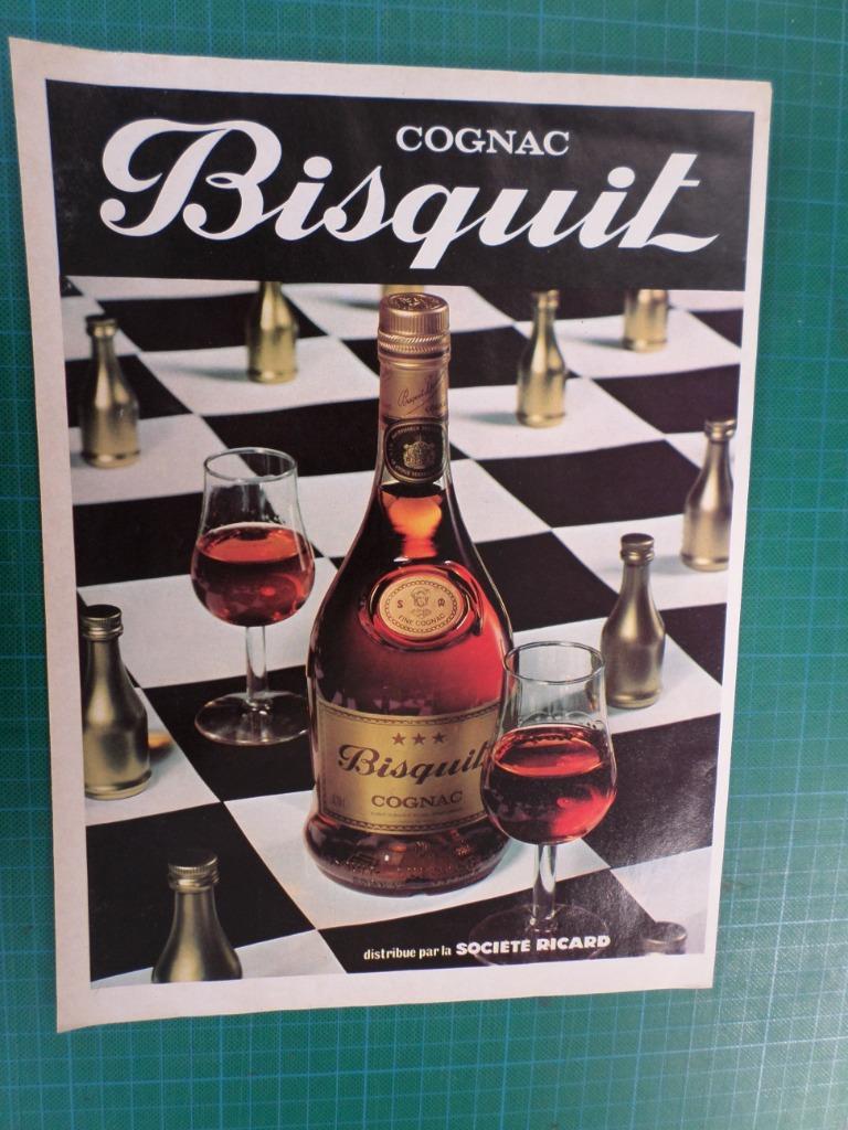 Bisquit Cognac - publicité papier - 1978, Verzamelen, Ophalen of Verzenden, Gebruikt, Overige typen