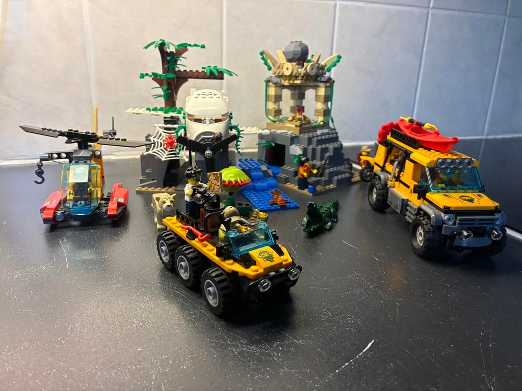 LEGO City 60161 Jungle  – bijna compleet + boekjes, Enfants & Bébés, Jouets | Duplo & Lego, Comme neuf, Lego, Enlèvement