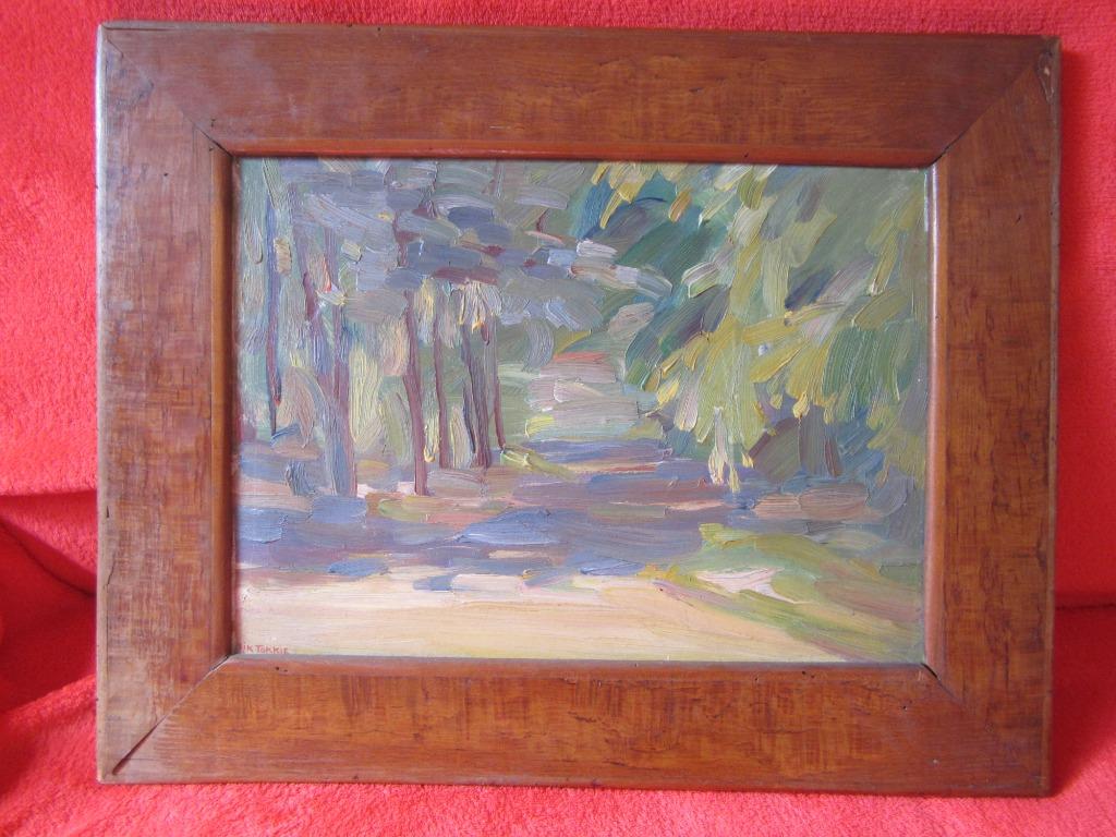 Schilderij Rik Tokkie, Antiek en Kunst, Kunst | Schilderijen | Modern, Ophalen