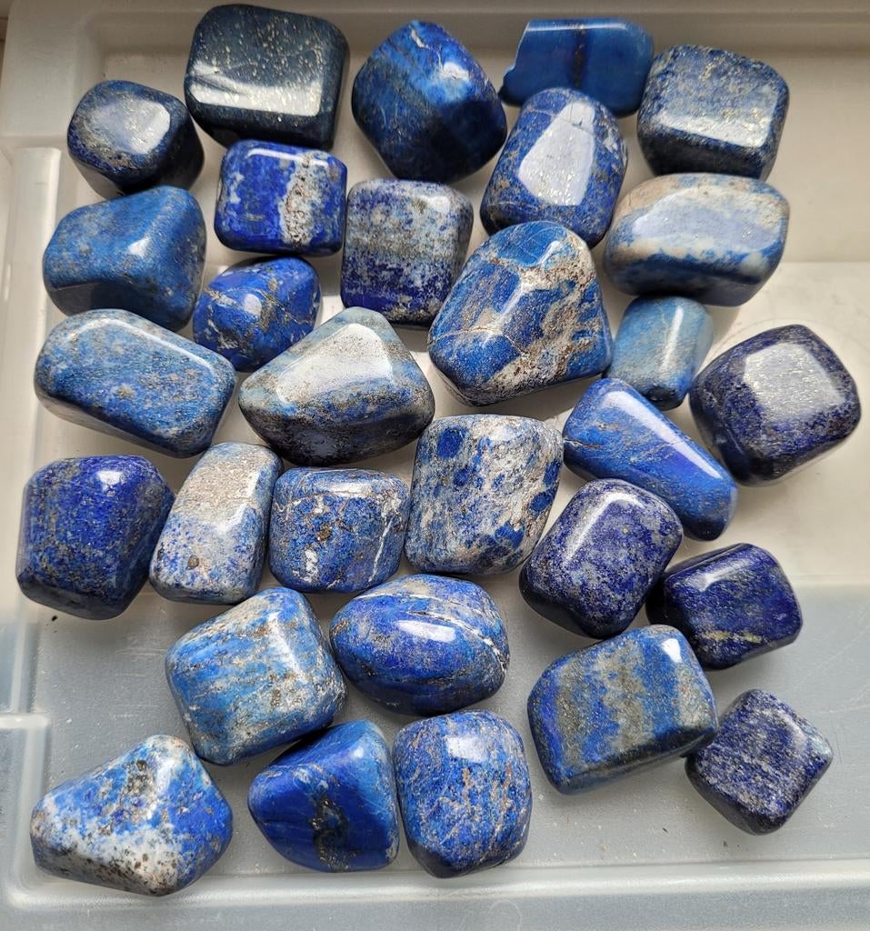 Lapis Lazuli uit Afghanistan 30 stuks 570 g, Ophalen of Verzenden, Mineraal