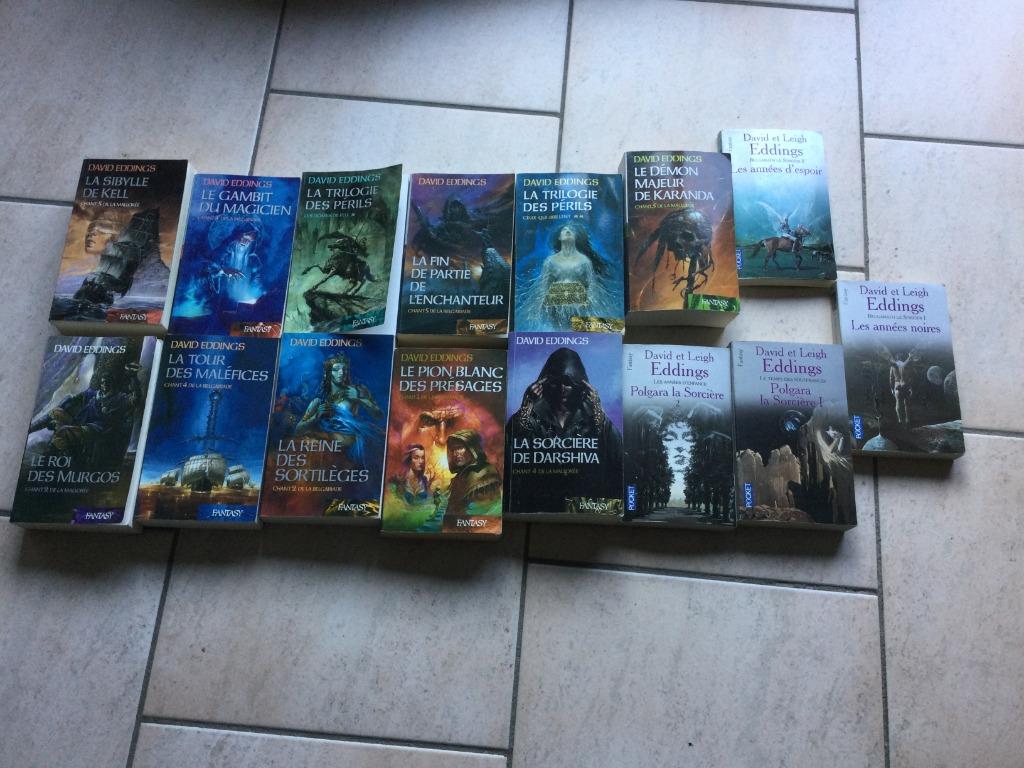 BOEKEN: DAVID-LEIGH EDDING/FANTASY/POCKET-COLLECTION, Ophalen of Verzenden, DAVID EDDINGS-LEIGHT