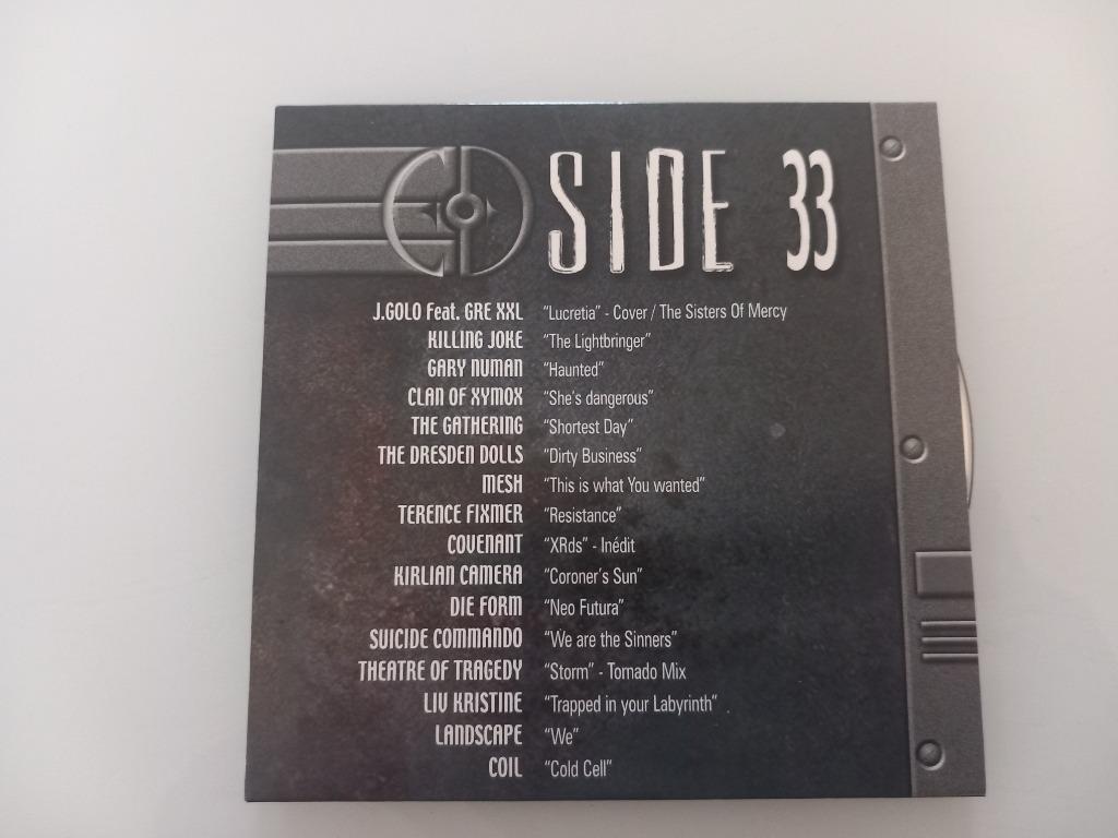 CD D-Side 33 Gothic Rock Darkwave New Wave EBM Electro, Enlèvement ou Envoi, Comme neuf