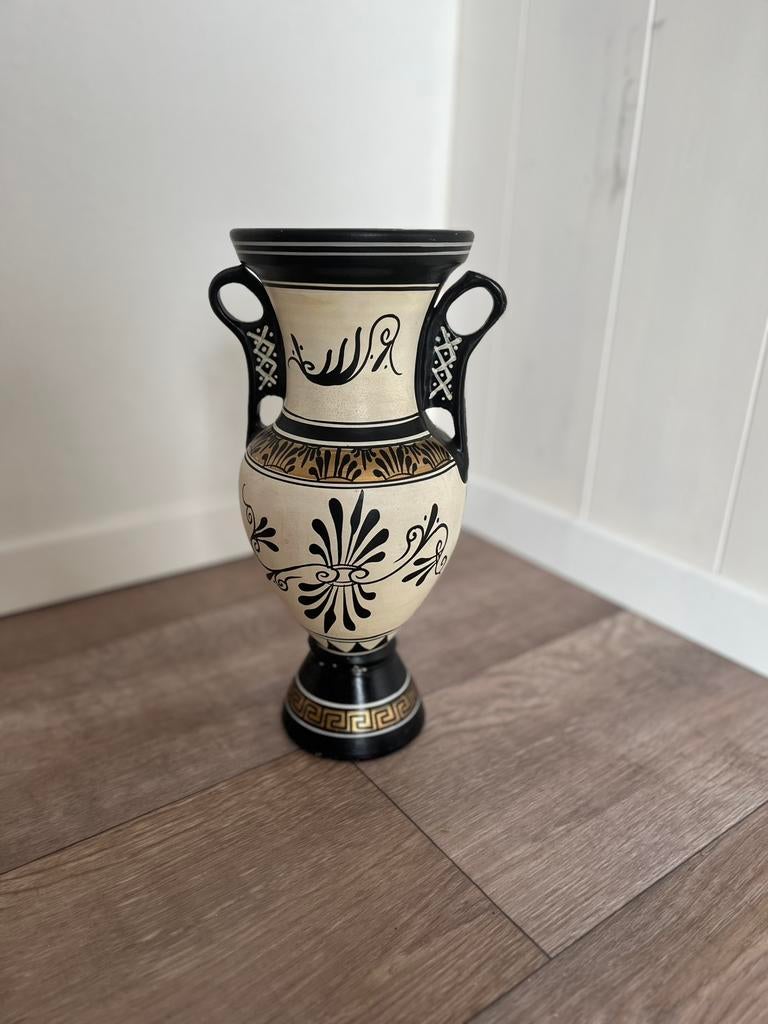 Griekse vaas in keramiek, Ophalen of Verzenden