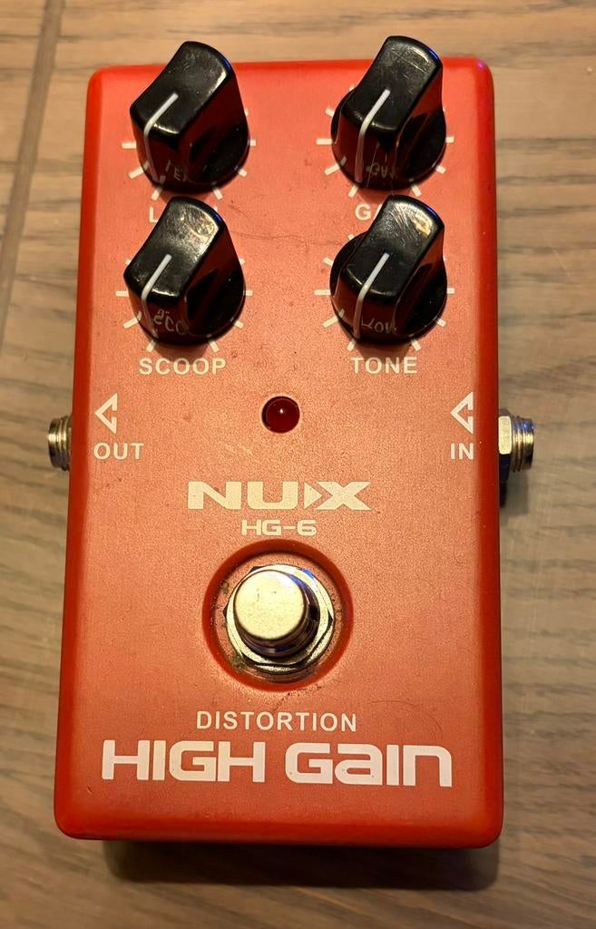 NUX HG 6 Distortion high gain, Muziek en Instrumenten, Effecten, Ophalen of Verzenden, Zo goed als nieuw