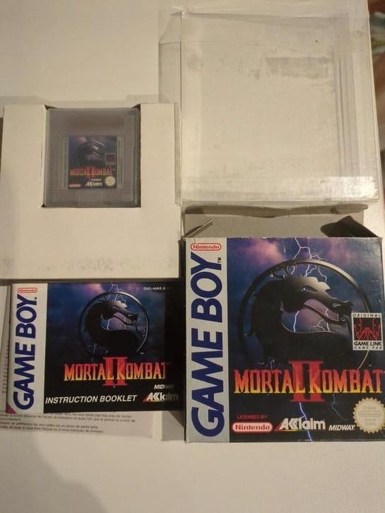 Gameboy Nintendo Mortal Kombat 2 avec boîte et manuel, Enlèvement ou Envoi, Neuf