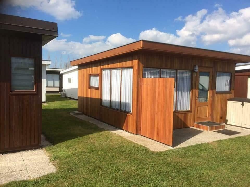 Chalet à louer De Haan, Vakantie, Vakantiehuizen | België, Landelijk, Aan zee, Speeltuin, Tv