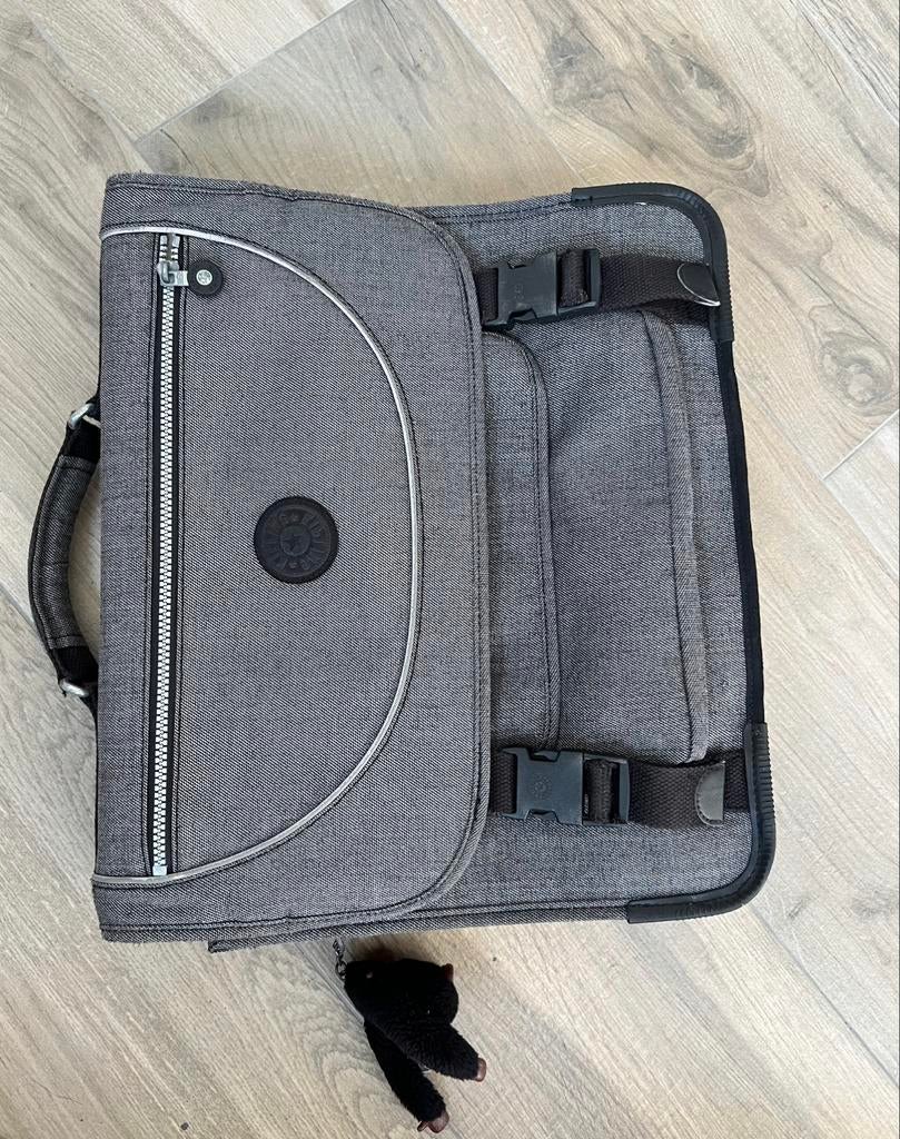 Cartable Kipling Cartable Preppy gris 41 cm 15 litres, Enlèvement ou Envoi, Gris