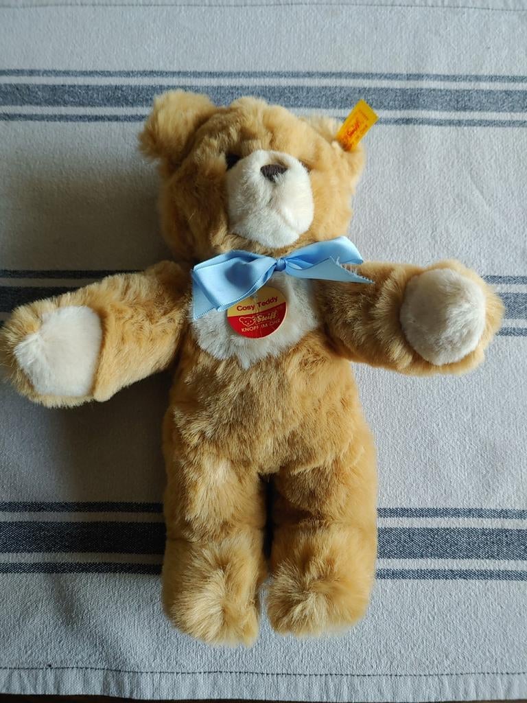 Steiff impeccable - Cosy Teddy complet, Collections, Enlèvement ou Envoi, Comme neuf, Steiff