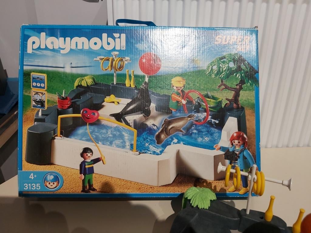 Playmobil 3135 Zeehondershow (2003), Ophalen of Verzenden, Gebruikt