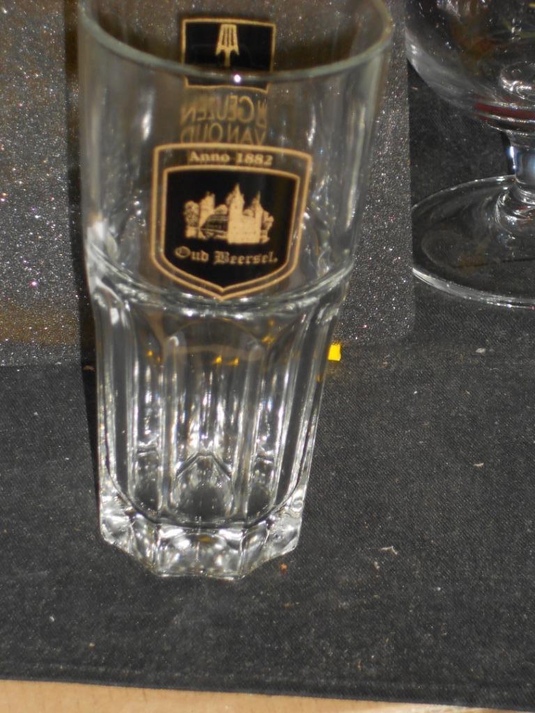 Gueuze.Mini Degustatie.De Geuzen van Oud Beersel.D 152, Enlèvement ou Envoi, Comme neuf, Verre ou Verres, Autres marques