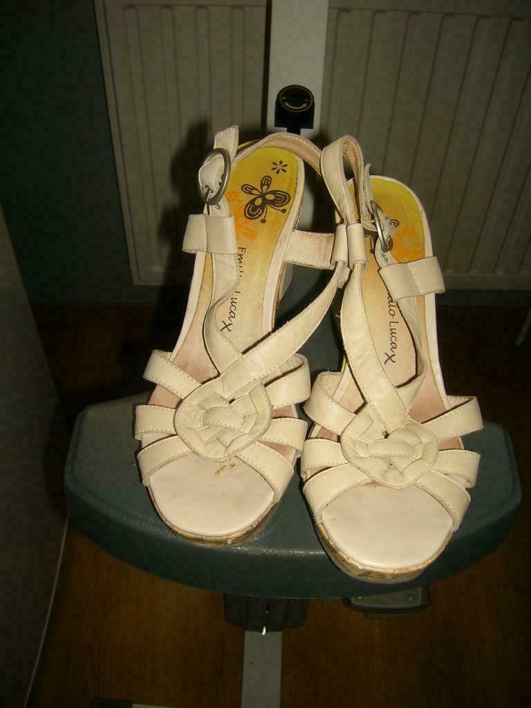 damesschoenen " Emilio Luca " n, Beige, Nieuw, Ophalen of Verzenden, Schoenen met hoge hakken