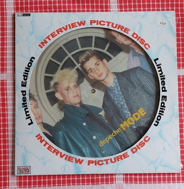 12” - Depeche Mode — Limited Interview Picture Disc, Ophalen of Verzenden, Zo goed als nieuw, 12 inch