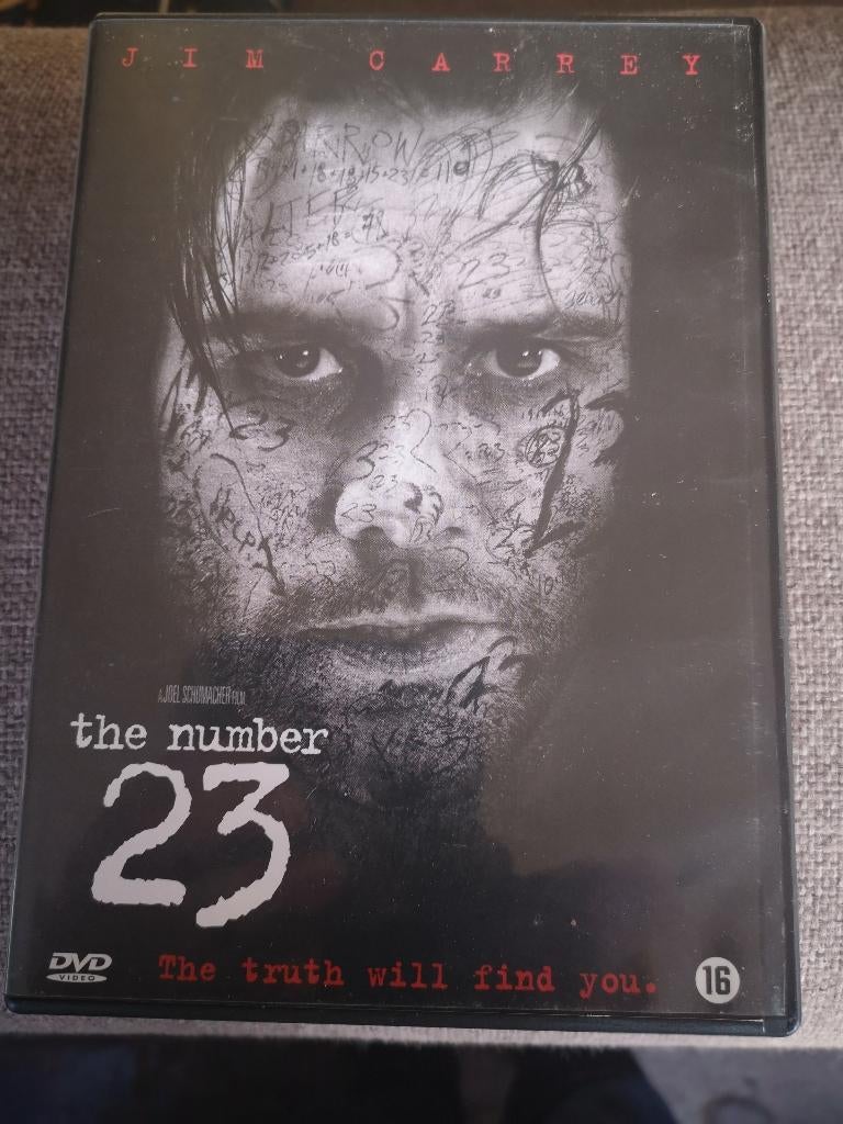 DVD the number 23 met Jim Carrey, Ophalen of Verzenden