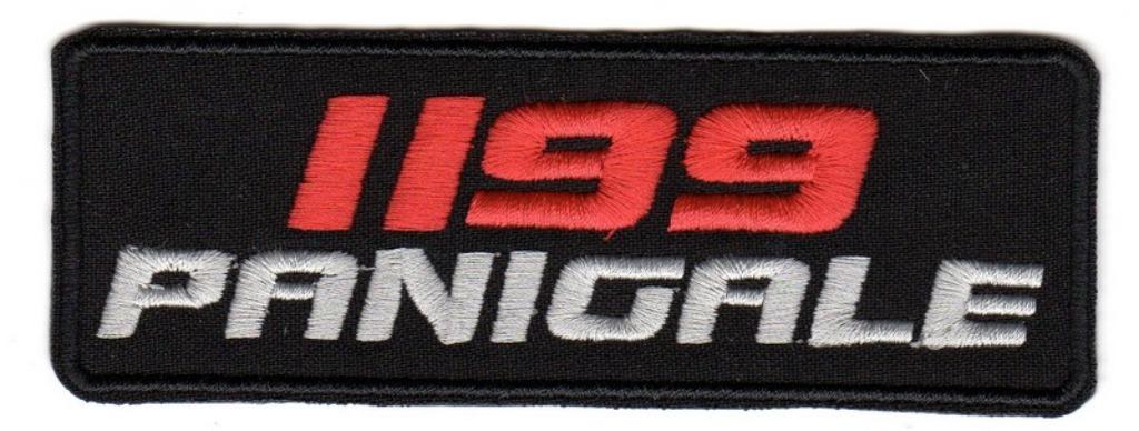 Écusson Ducati Panigale 1199 - 125 x 45 mm, Motos, Enlèvement ou Envoi, Neuf